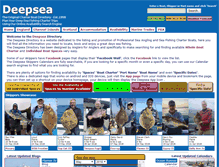 Tablet Screenshot of deepsea.co.uk